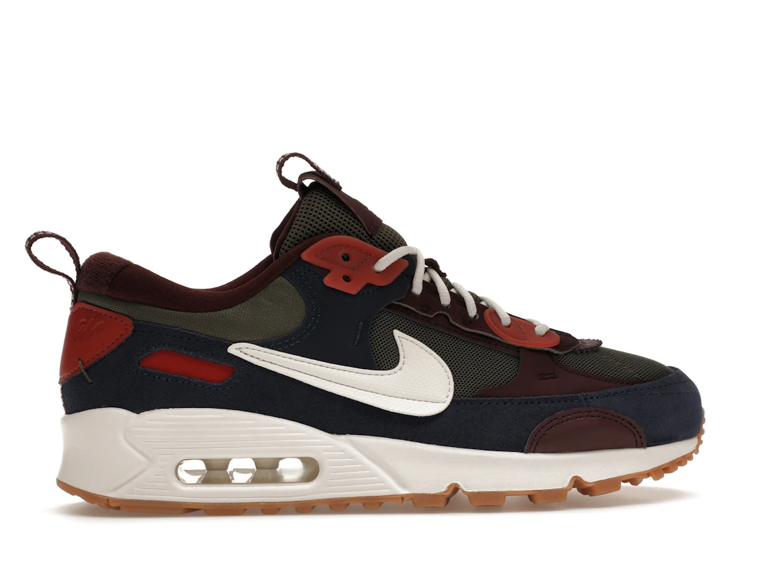 Vue 36 de Nike Air Max 90 Futura Medium Olive Navy 