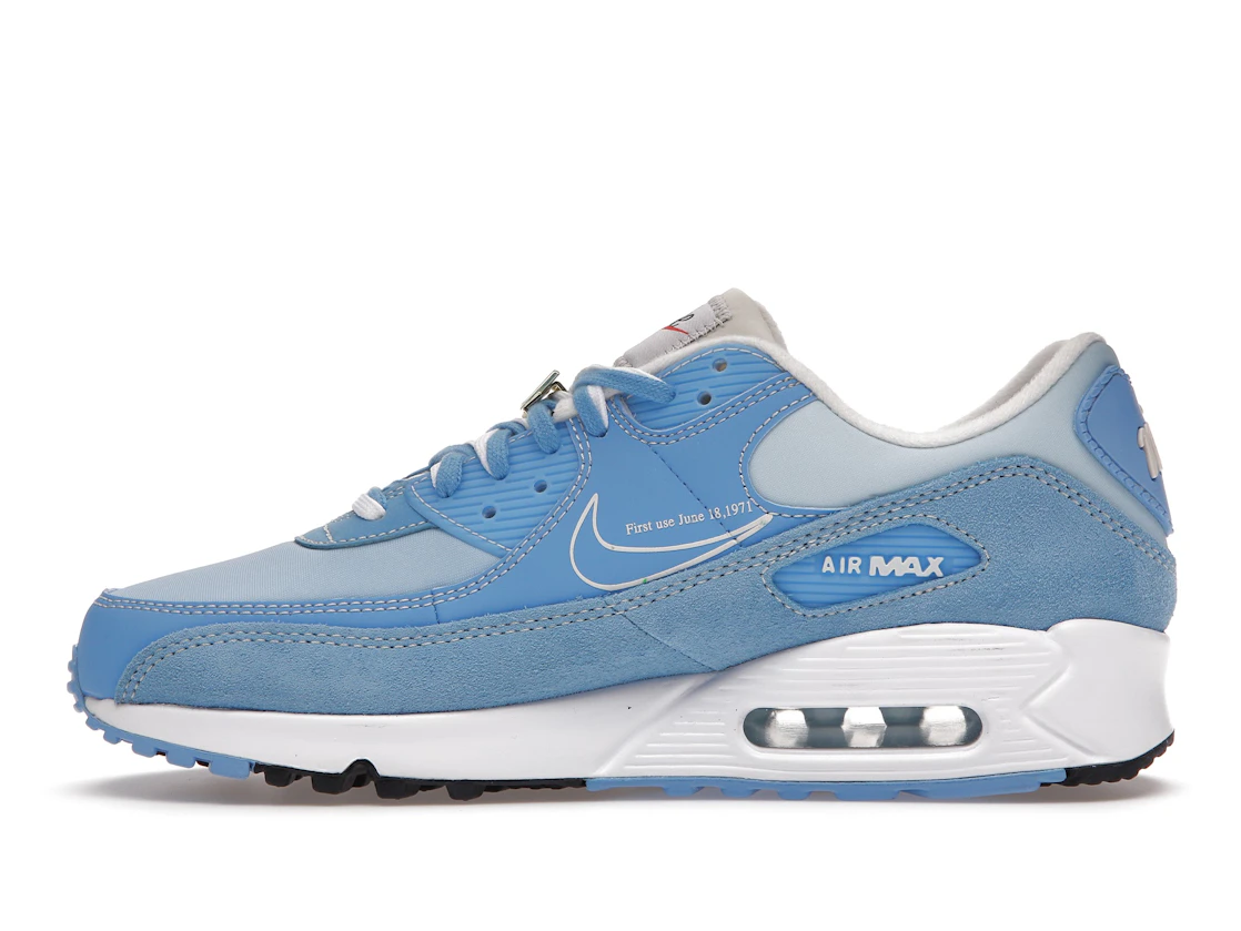 Vue 19 de Nike Air Max 90 SE First Use University Blue