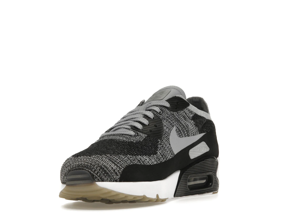 Vue 13 de Nike Air Max 90 Ultra 2.0 Flyknit Black Wolf Grey