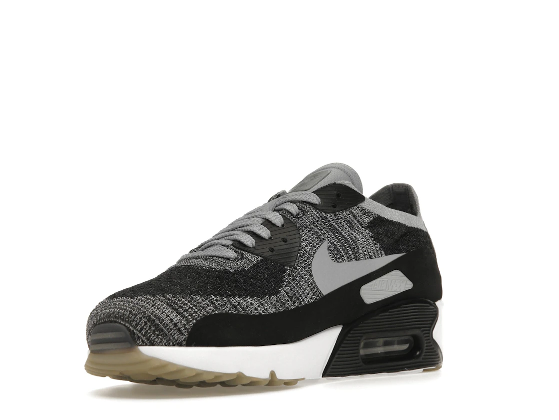 Vue 14 de Nike Air Max 90 Ultra 2.0 Flyknit Black Wolf Grey