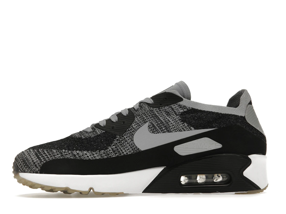 Vue 18 de Nike Air Max 90 Ultra 2.0 Flyknit Black Wolf Grey
