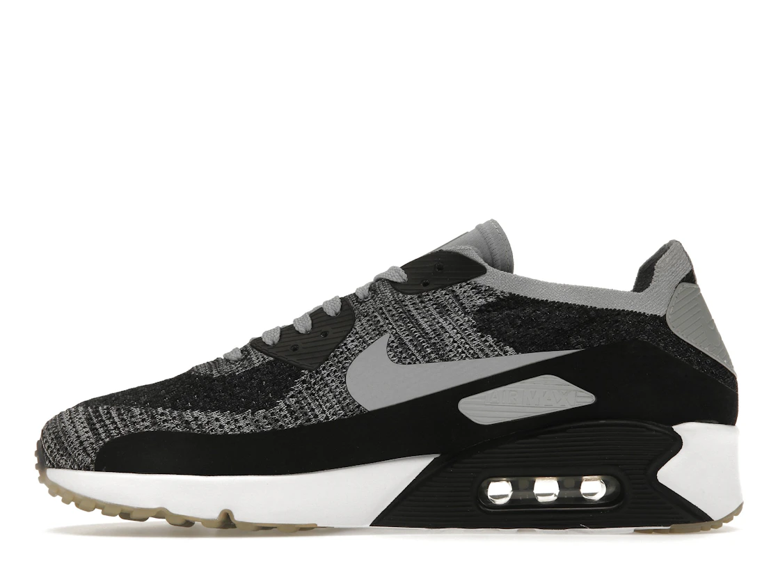 Vue 19 de Nike Air Max 90 Ultra 2.0 Flyknit Black Wolf Grey