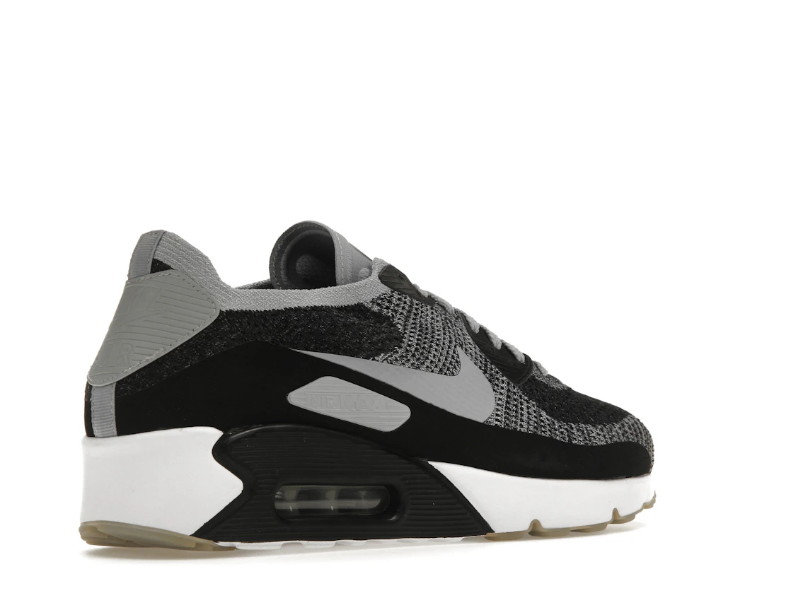 Vue 33 de Nike Air Max 90 Ultra 2.0 Flyknit Black Wolf Grey