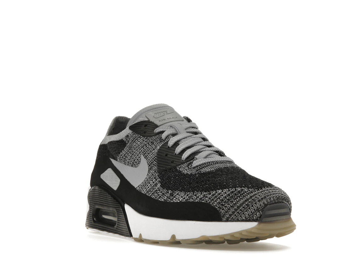 Vue 7 de Nike Air Max 90 Ultra 2.0 Flyknit Black Wolf Grey