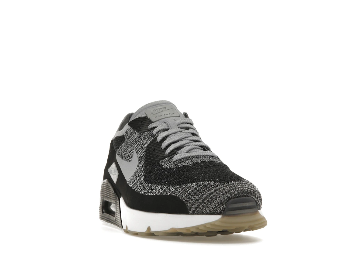 Vue 8 de Nike Air Max 90 Ultra 2.0 Flyknit Black Wolf Grey