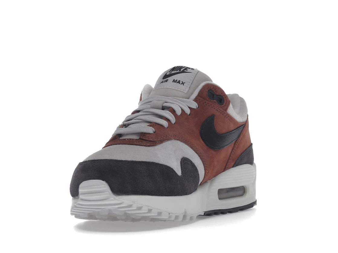 Vue 13 de Nike Air Max 90/1 Red Sepia Oil Grey 