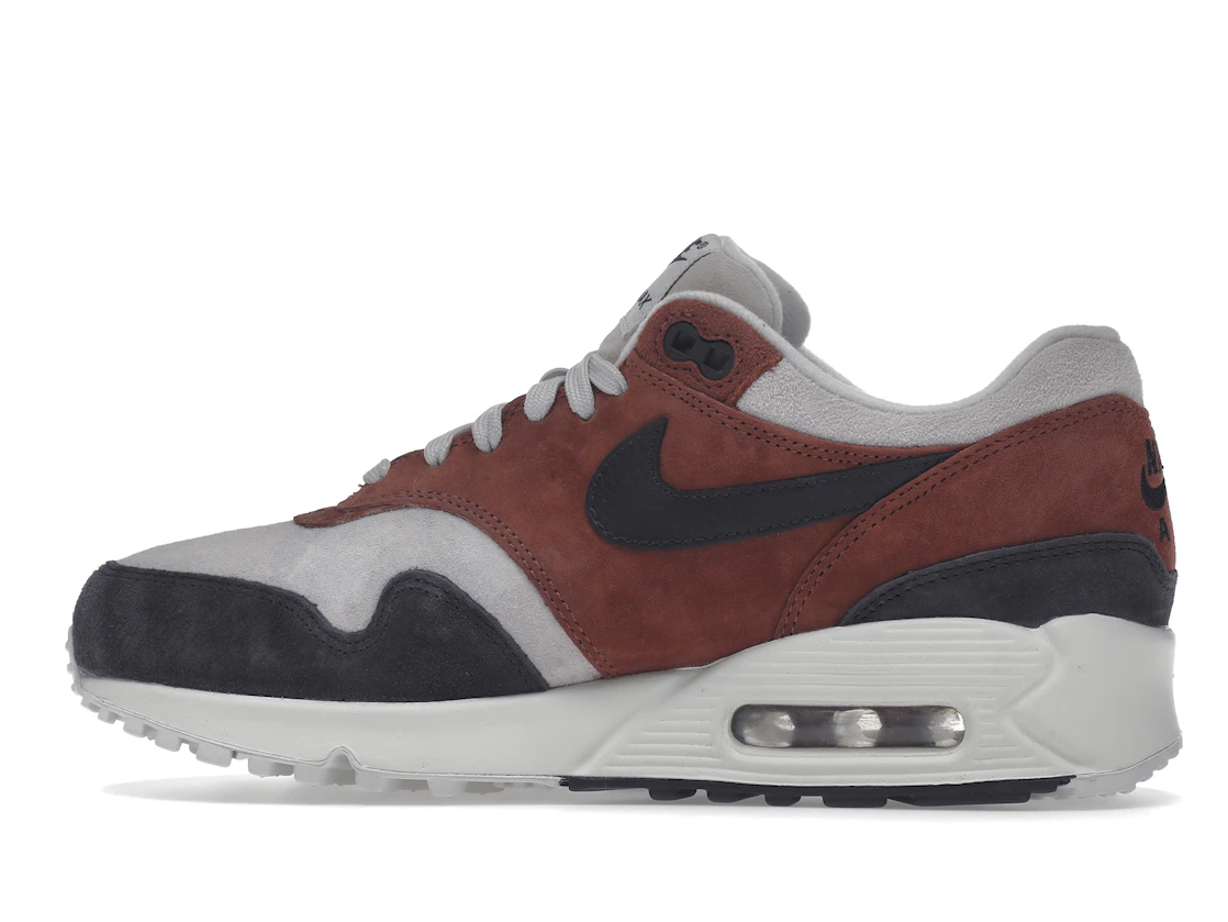 Vue 20 de Nike Air Max 90/1 Red Sepia Oil Grey 