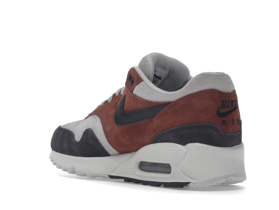Vue 24 de Nike Air Max 90/1 Red Sepia Oil Grey 