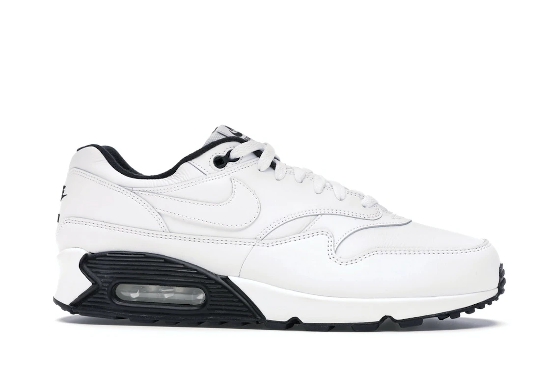 Vue 2 de Nike Air Max 90/1 White Black