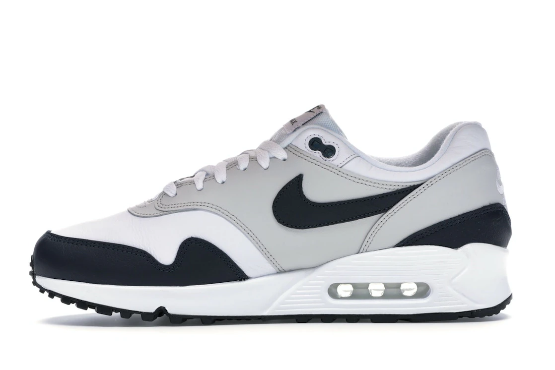 Vue 19 de Nike Air Max 90/1 White Dark Obsidian