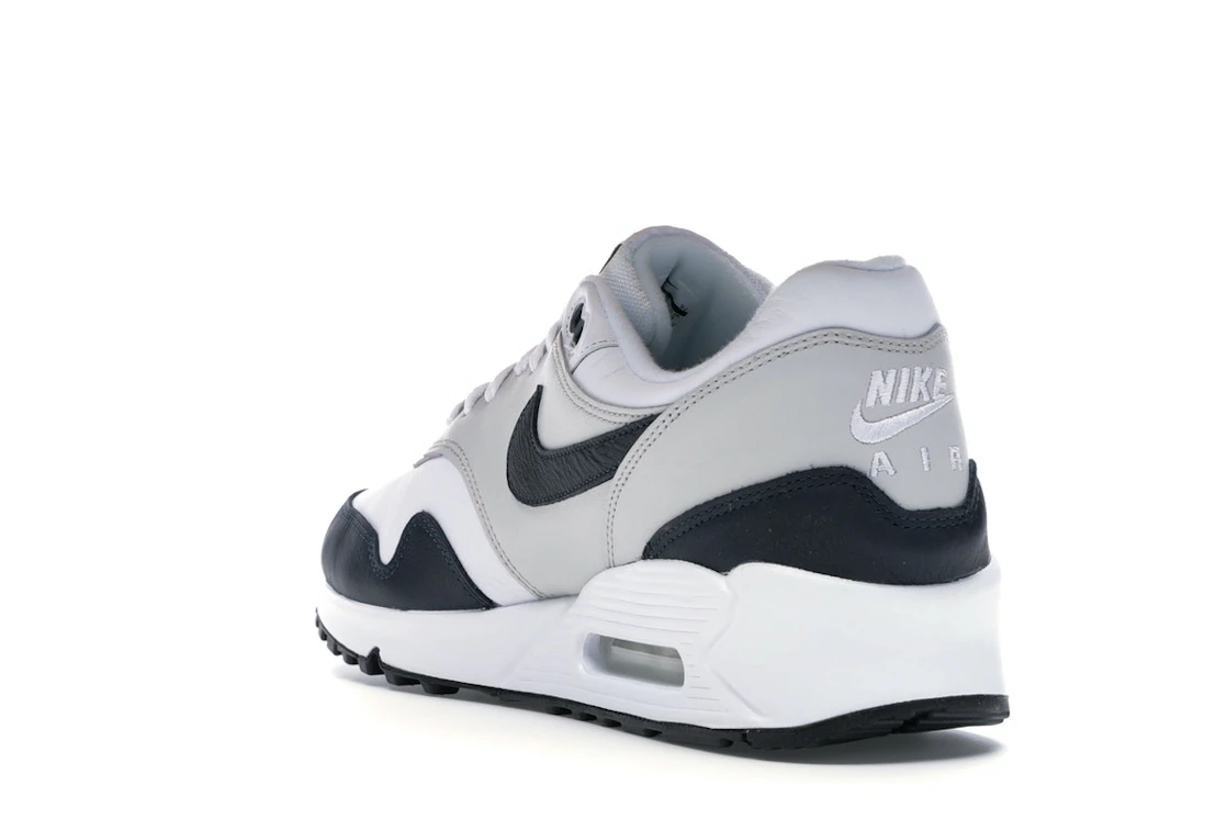 Vue 25 de Nike Air Max 90/1 White Dark Obsidian