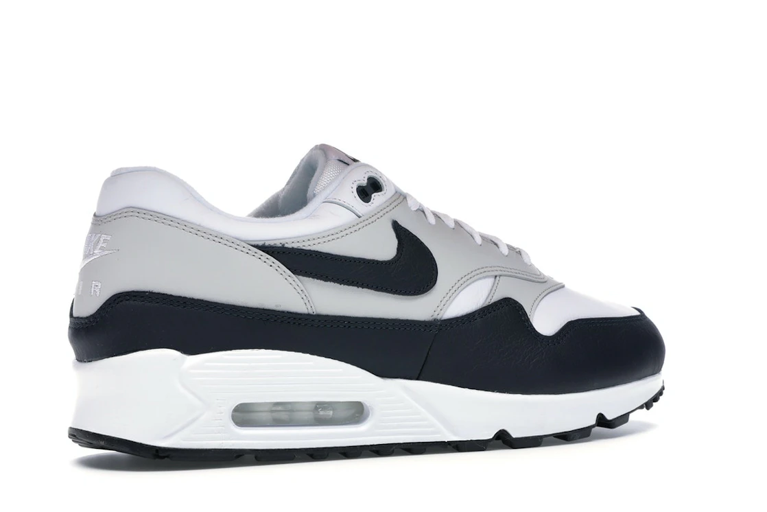 Vue 34 de Nike Air Max 90/1 White Dark Obsidian
