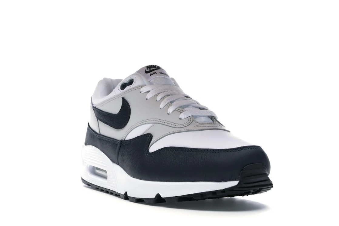 Vue 7 de Nike Air Max 90/1 White Dark Obsidian