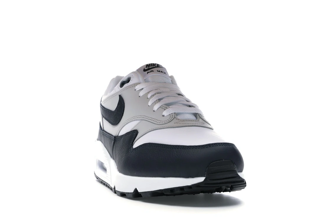 Vue 8 de Nike Air Max 90/1 White Dark Obsidian