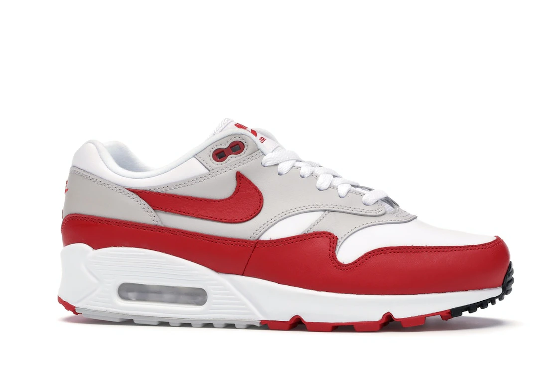 Vue 2 de Nike Air Max 90/1 White University Red 
