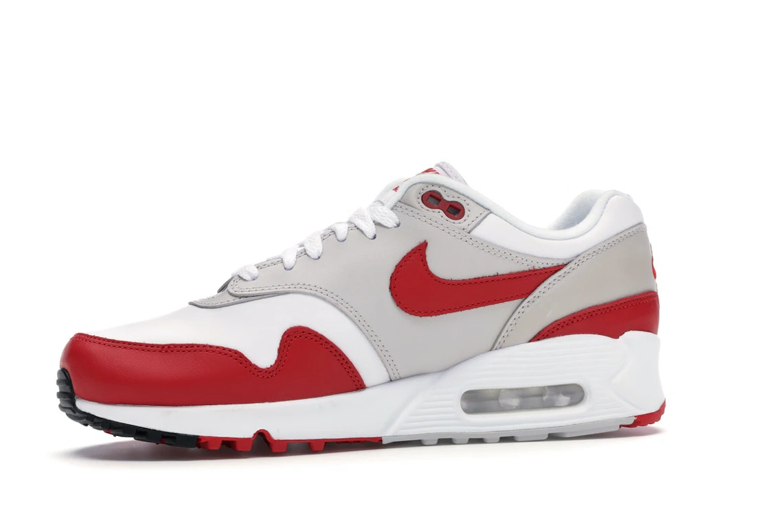 Vue 17 de Nike Air Max 90/1 White University Red 