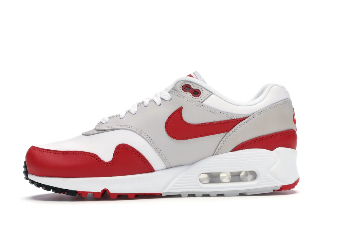 Vue 18 de Nike Air Max 90/1 White University Red 