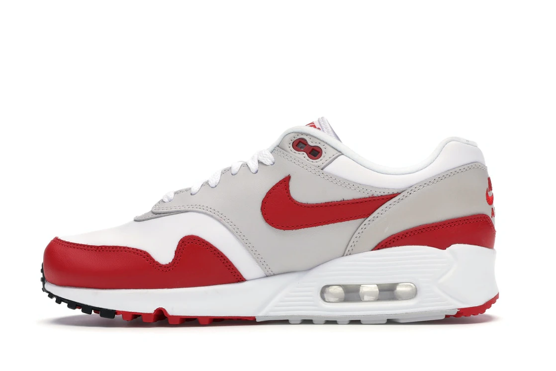 Vue 19 de Nike Air Max 90/1 White University Red 