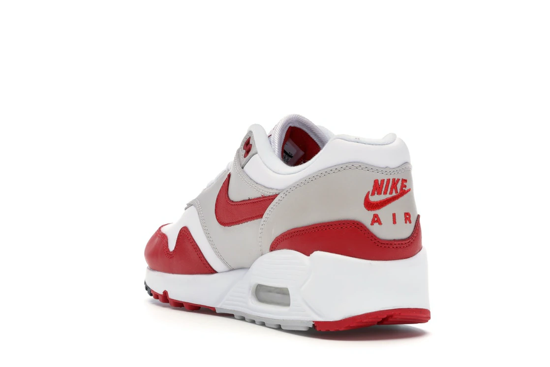 Vue 25 de Nike Air Max 90/1 White University Red 