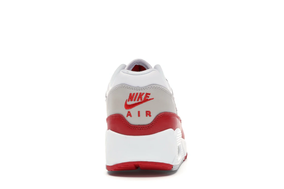 Vue 28 de Nike Air Max 90/1 White University Red 