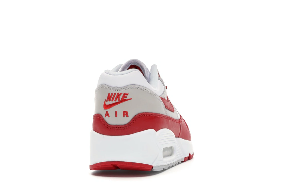 Vue 29 de Nike Air Max 90/1 White University Red 