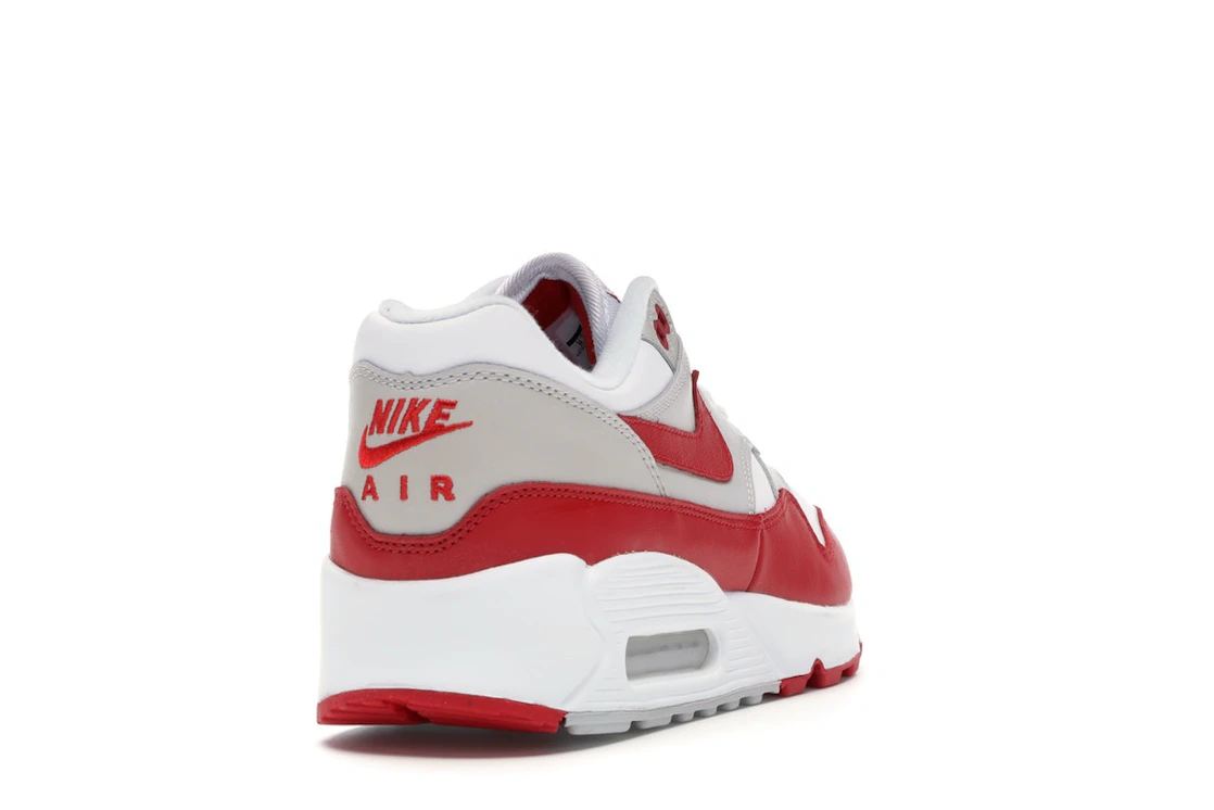 Vue 30 de Nike Air Max 90/1 White University Red 