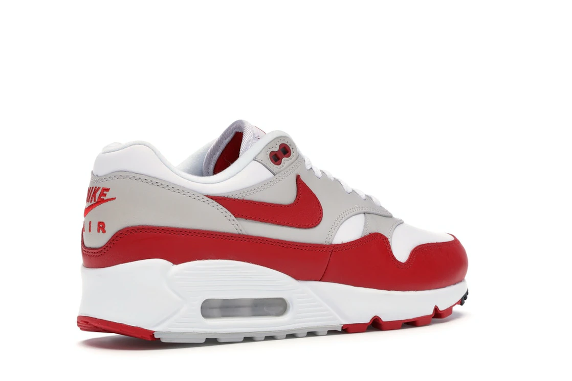 Vue 33 de Nike Air Max 90/1 White University Red 