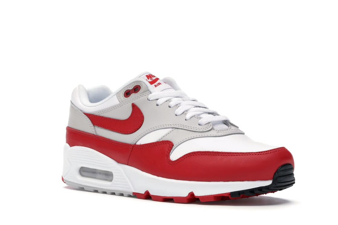 Vue 5 de Nike Air Max 90/1 White University Red 