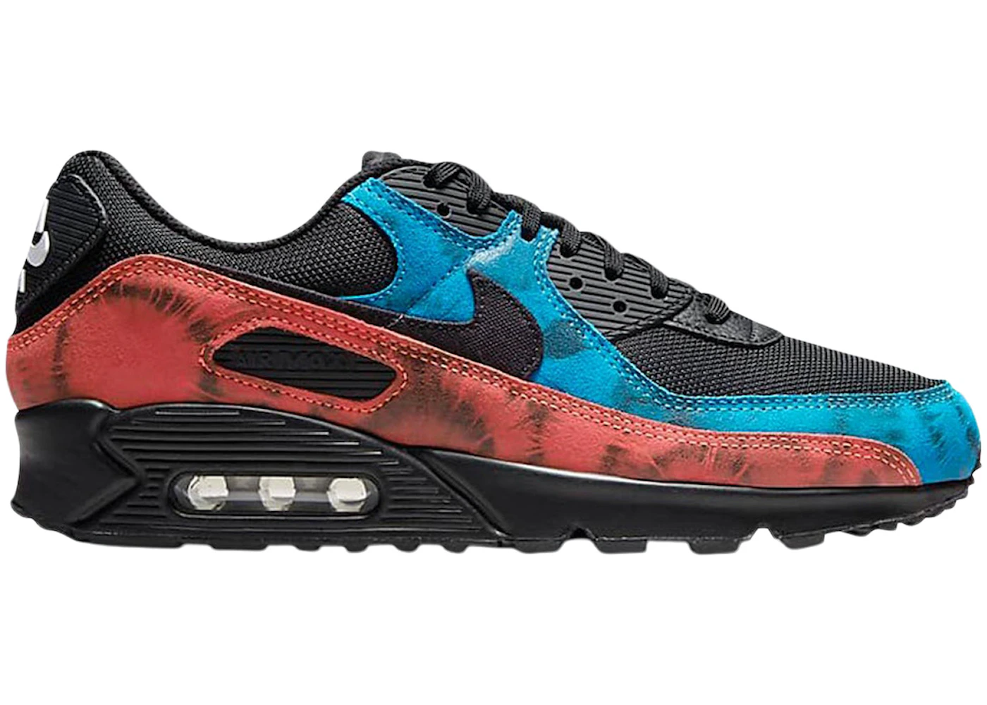 Nike Air Max 90 Black Tie-Dye