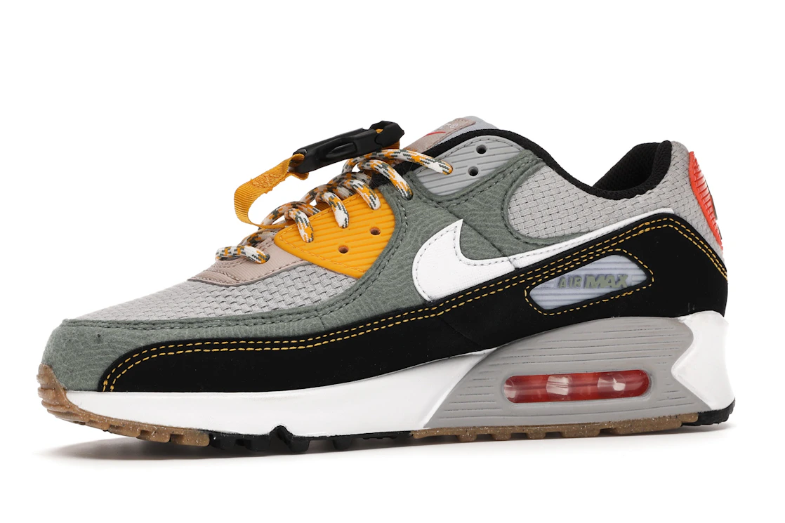 Vue 17 de Nike Air Max 90 Buckle Spiral Sage