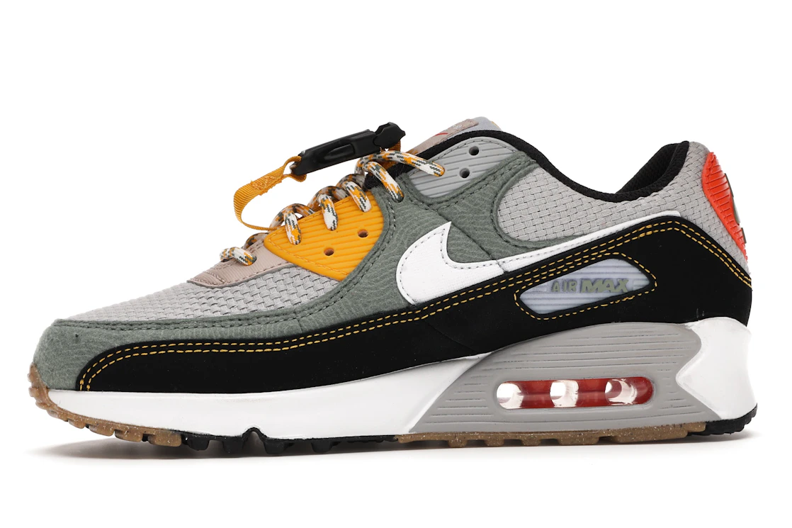 Vue 18 de Nike Air Max 90 Buckle Spiral Sage