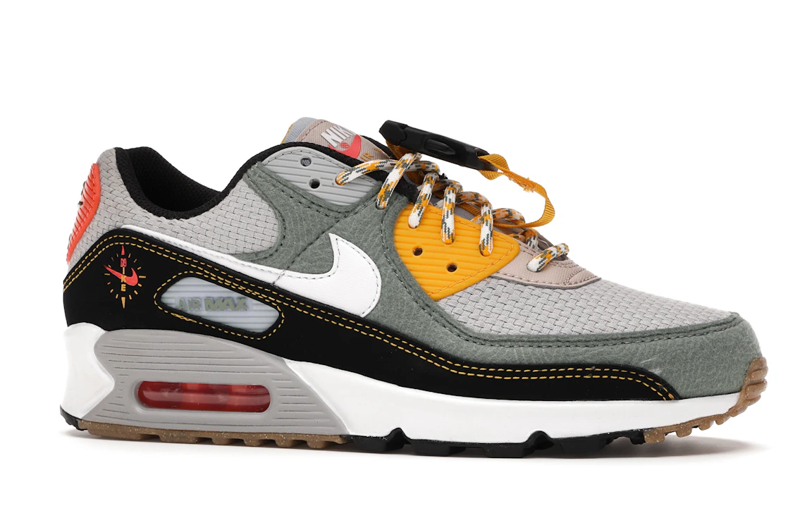 Vue 3 de Nike Air Max 90 Buckle Spiral Sage