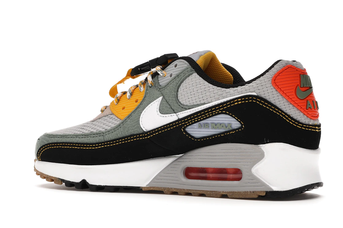 Vue 22 de Nike Air Max 90 Buckle Spiral Sage