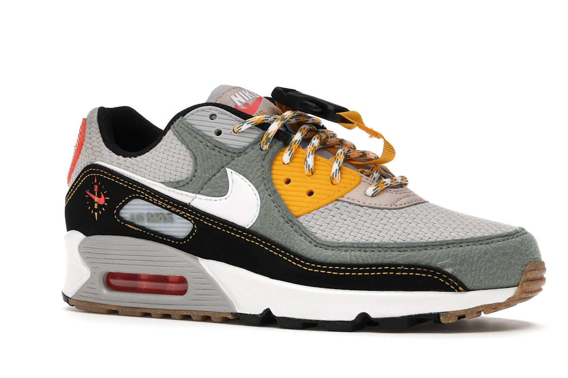 Vue 4 de Nike Air Max 90 Buckle Spiral Sage