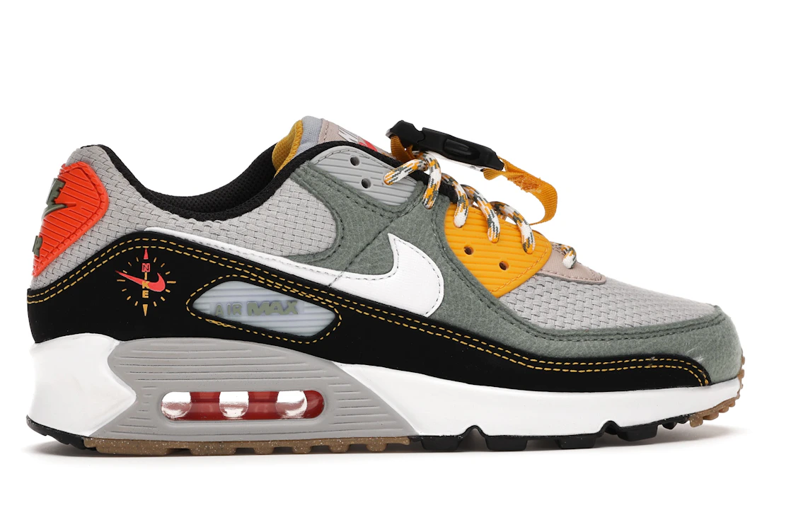 Vue 36 de Nike Air Max 90 Buckle Spiral Sage