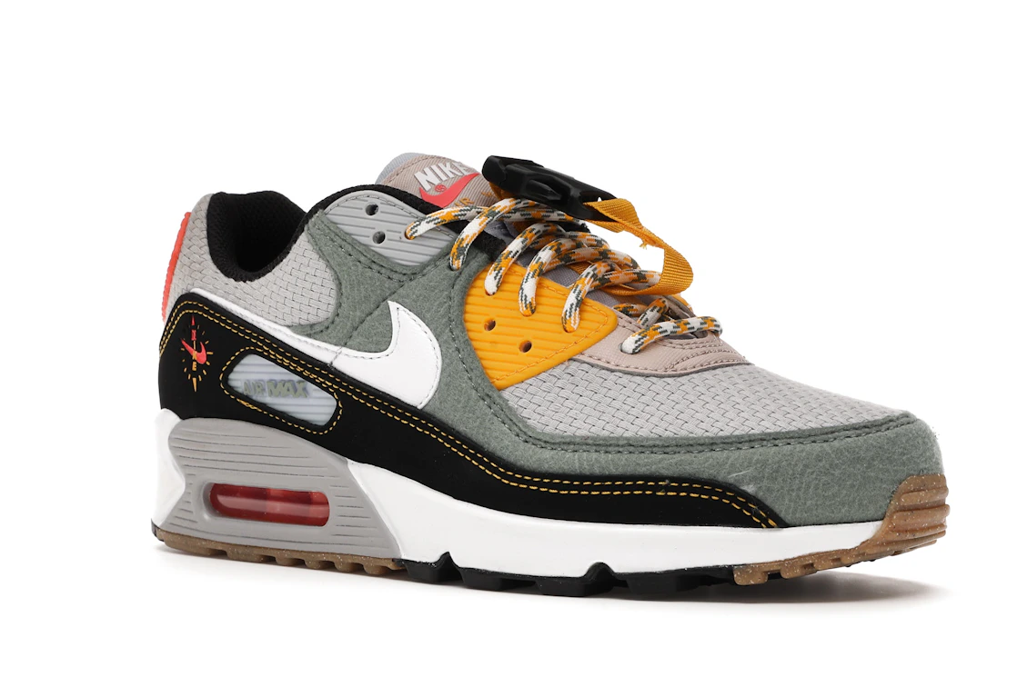 Vue 5 de Nike Air Max 90 Buckle Spiral Sage