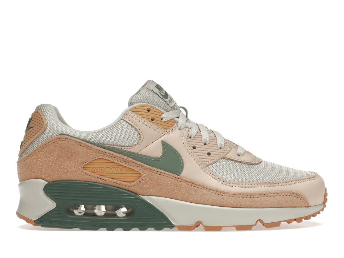 Vue 1 de Nike Air Max 90 Light Bone Dutch Green