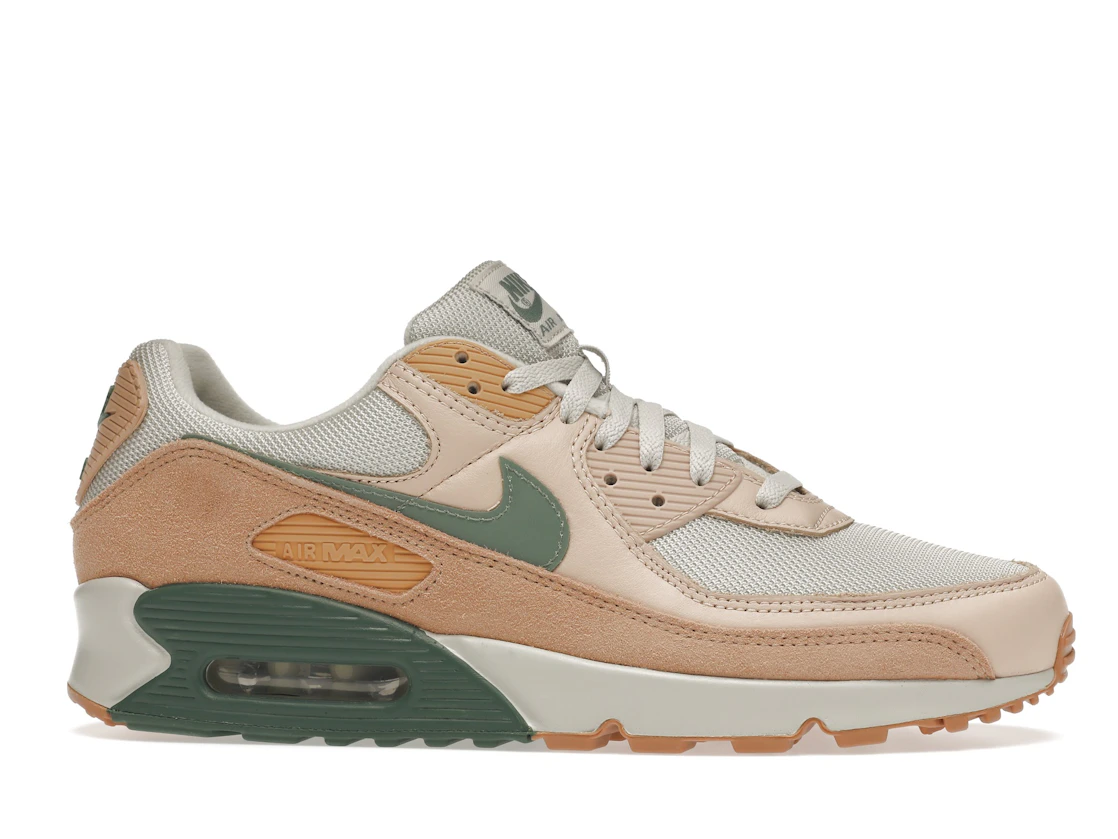 Vue 2 de Nike Air Max 90 Light Bone Dutch Green