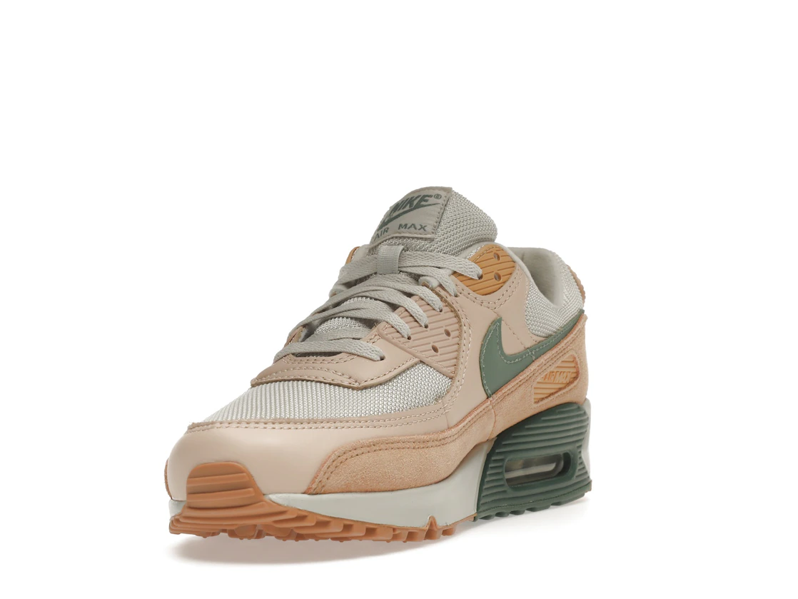 Vue 13 de Nike Air Max 90 Light Bone Dutch Green