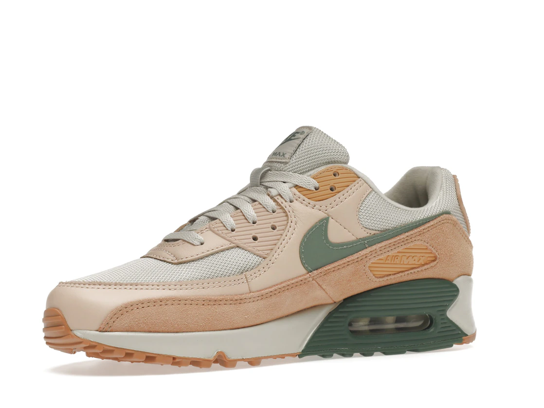 Vue 16 de Nike Air Max 90 Light Bone Dutch Green