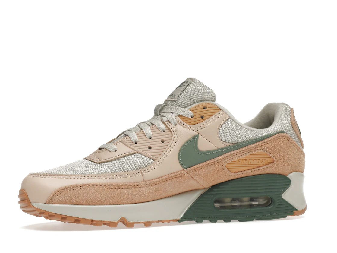 Vue 17 de Nike Air Max 90 Light Bone Dutch Green
