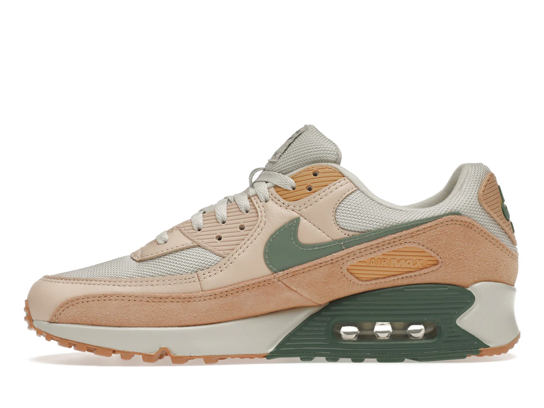 Vue 19 de Nike Air Max 90 Light Bone Dutch Green
