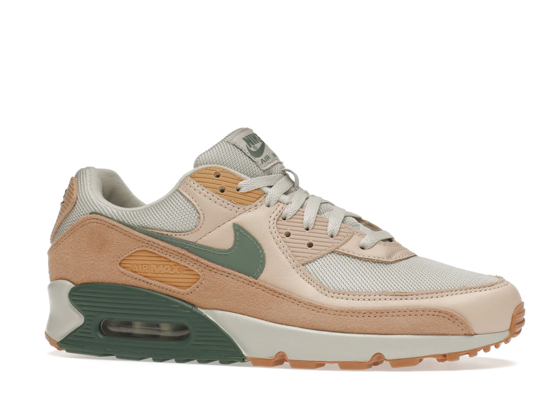 Vue 3 de Nike Air Max 90 Light Bone Dutch Green
