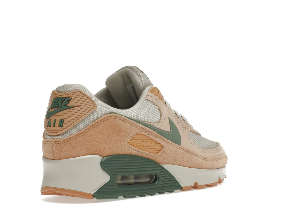 Vue 32 de Nike Air Max 90 Light Bone Dutch Green