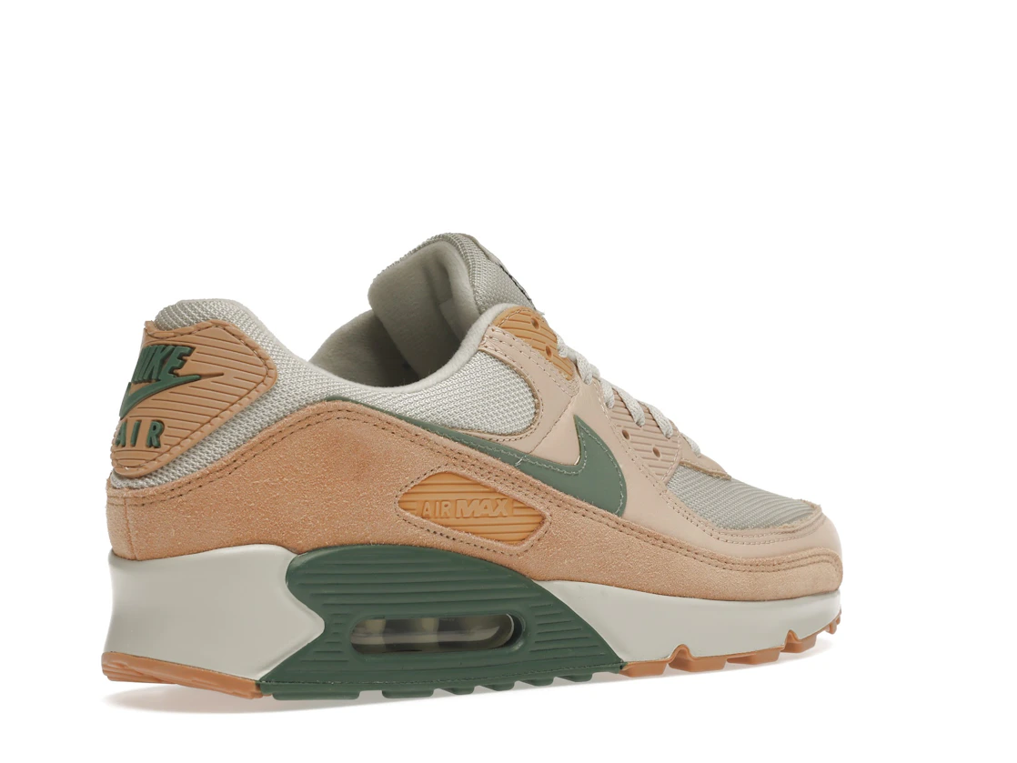 Vue 33 de Nike Air Max 90 Light Bone Dutch Green