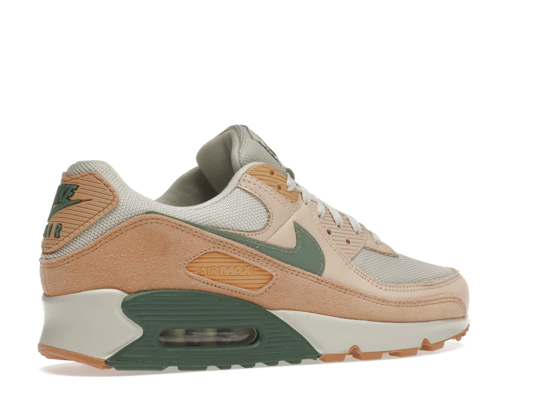 Vue 34 de Nike Air Max 90 Light Bone Dutch Green