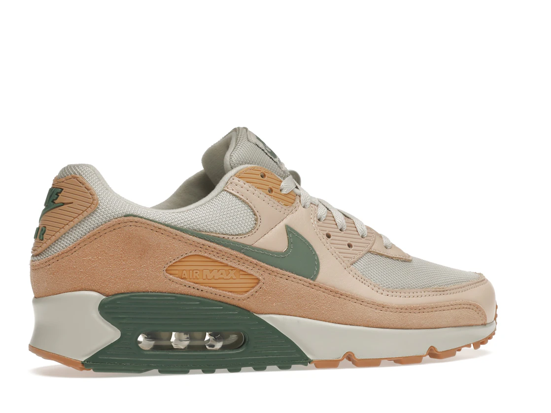 Vue 35 de Nike Air Max 90 Light Bone Dutch Green