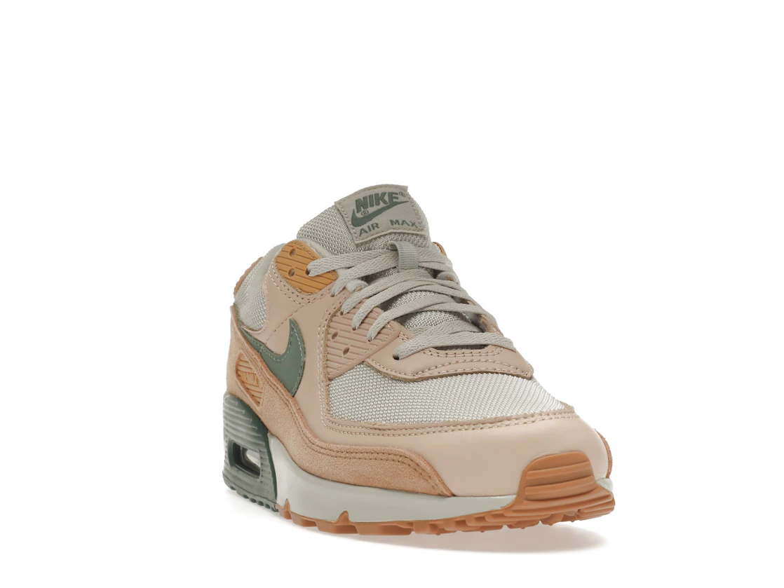 Vue 8 de Nike Air Max 90 Light Bone Dutch Green