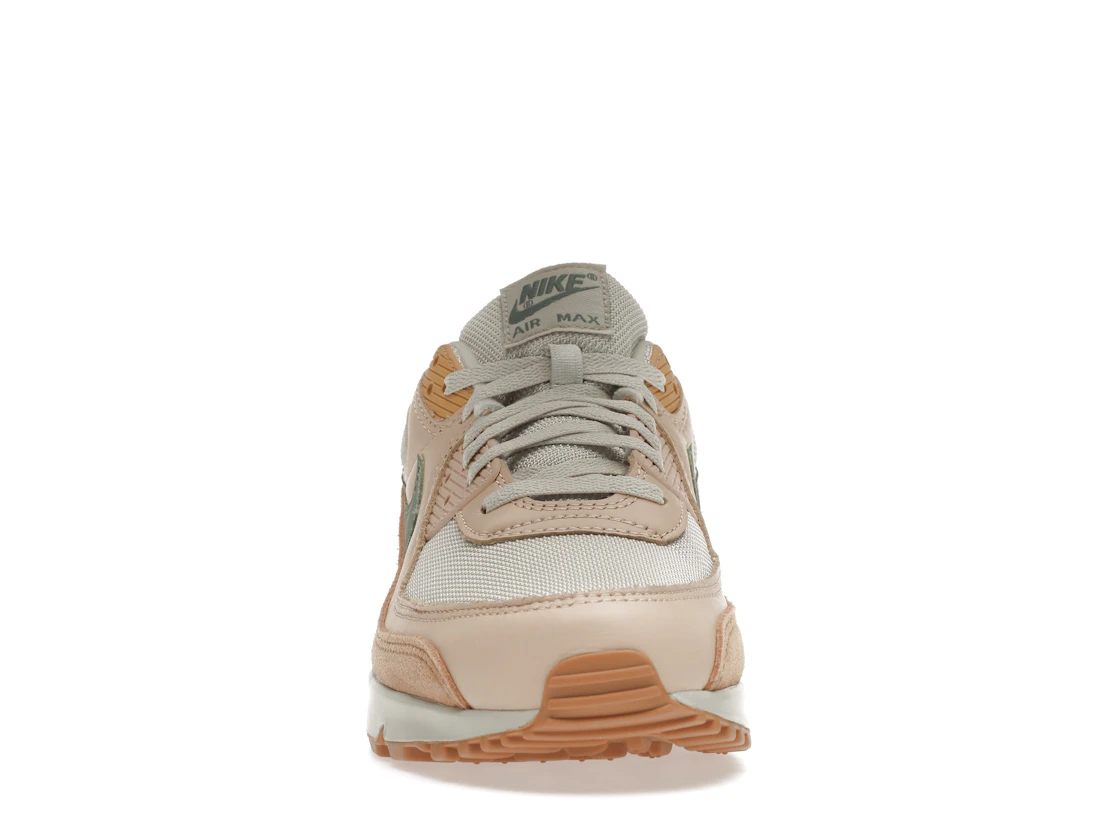Vue 10 de Nike Air Max 90 Light Bone Dutch Green