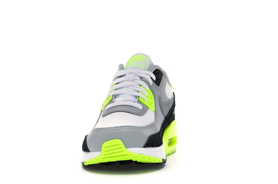 Vue 11 de Nike Air Max 90 OG Volt (2020) (GS)